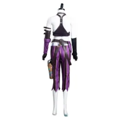 Arcane: League Of Legends LoL Jinx Cosplay Kostüme Uniformen Outfits Halloween Karneval Set -DEKORATIONSGESCHÄFT 77c1329aa611fb515c8005903286f832
