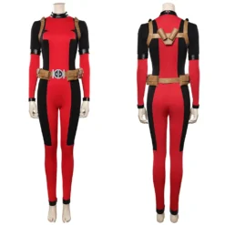 Lady Deadpool Wanda Wilson Cosplay Kostüm Outfits Halloween Karneval Jumpsuit