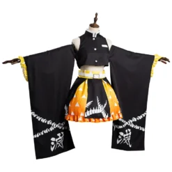 Demon Slayer Agatsuma Zenitsu Cosplay Kimono Halloween Karneval Damen Outfits Cossky® -DEKORATIONSGESCHÄFT 7c6eb49ee162d4daf6cad908a3cc8e47