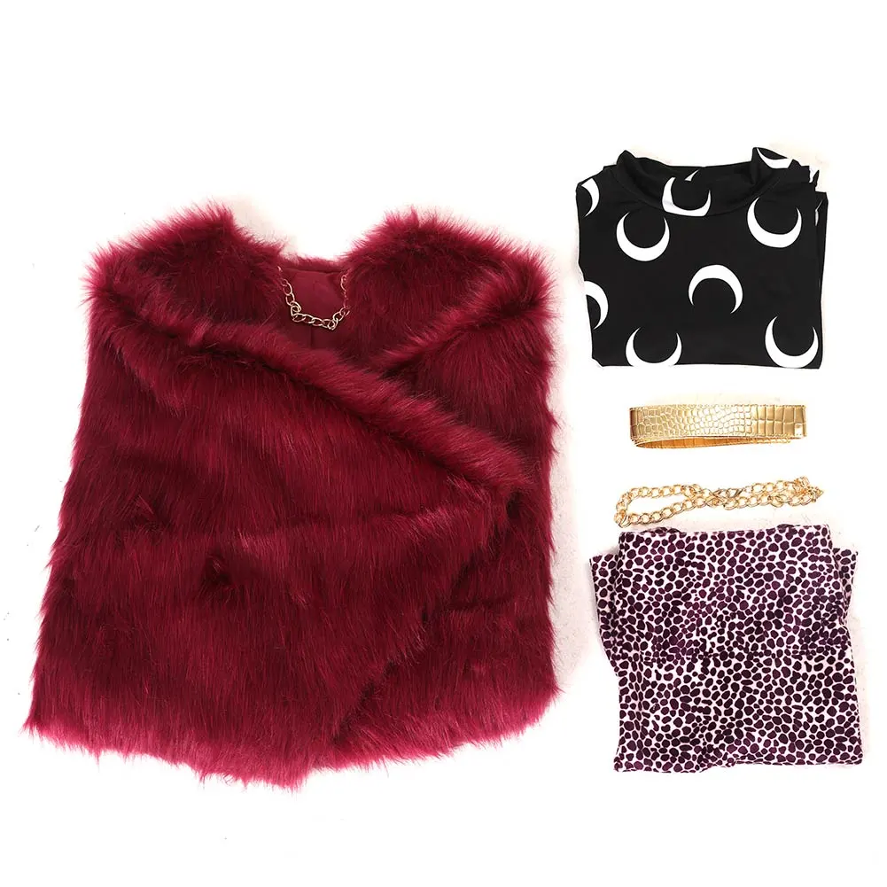 Monster High 2022 Clawdeen Wolf Cosplay Kostüm Halloween Karneval Outfits 8 Monster High 2022 Clawdeen Wolf Cosplay Kostüm Halloween Karneval Outfits – Bild 8