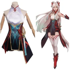 League Of Legends Irelia Cosplay Kostüm Halloween Karneval Outfits