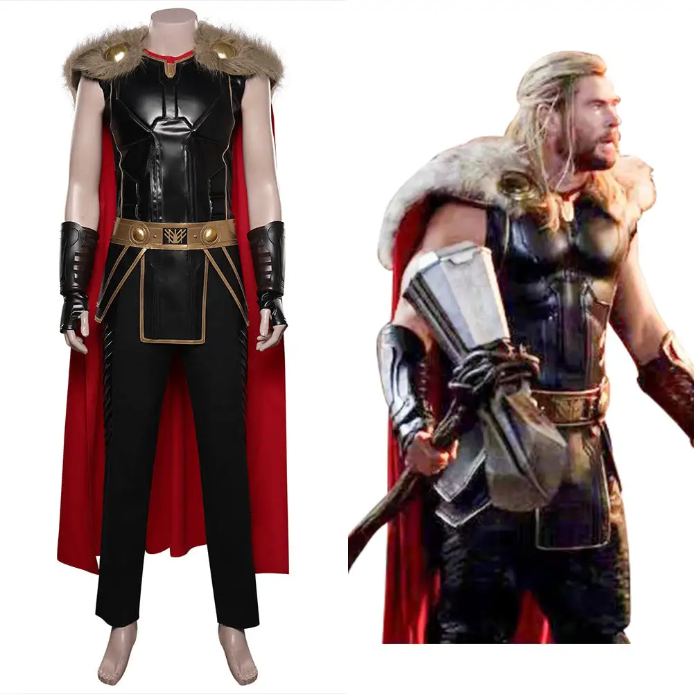 Thor Kostüm Thor: Love And Thunder Thor Cosplay Halloween Karneval Outfits 1 Thor Kostüm Thor: Love And Thunder Thor Cosplay Halloween Karneval Outfits