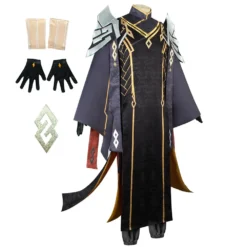 Genshin Impact Zhongli Cosplay Kostüm Halloween Karneval Outfits -DEKORATIONSGESCHÄFT 7cbdcfb1f71e399a2ab45e06ad28f9b5