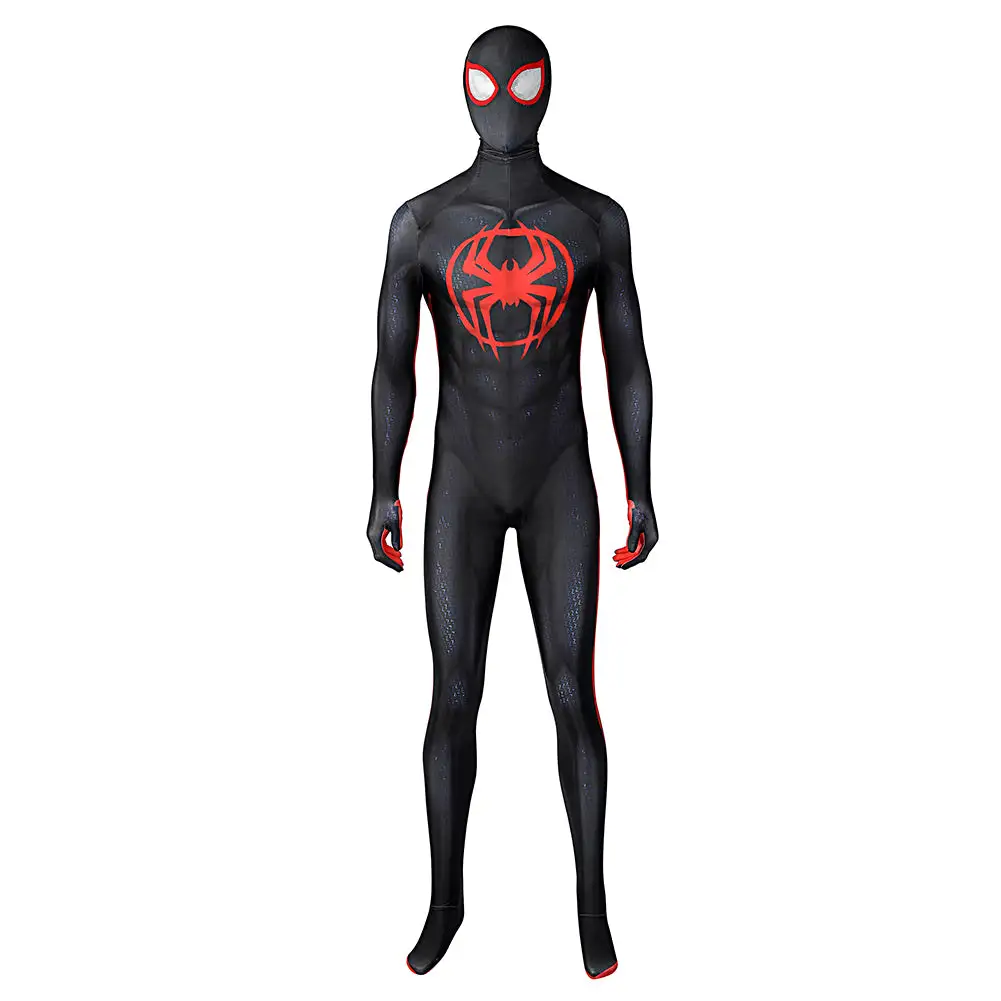 Miles Morales Spider-Man: Across The Spider-Verse Cosplay Kostüme Outfits Halloween Karneval Jumpsuit 1 Miles Morales Spider-Man: Across The Spider-Verse Cosplay Kostüme Outfits Halloween Karneval Jumpsuit