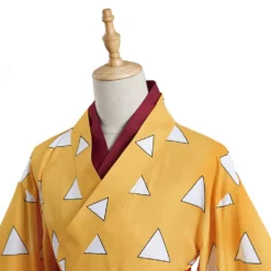 Demon Slayer Agatsuma Zenitsu Cosplay Kostüm Outfits Halloween Karneval Kimono -DEKORATIONSGESCHÄFT 7f1f84e9fb21ef6a5328543c566733e3