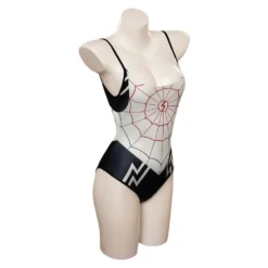 Spider-Man Silk Cosplay Cindy Moon Bademode Halloween Karneval Jumpsuit -DEKORATIONSGESCHÄFT 7fa276bc8112001682c70e279a7b4f30