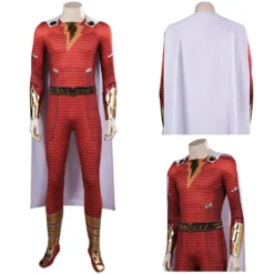 Fury Of The Gods Shazam! Shazam Bodysuit Cosplay Kostüm Halloween Karneval Outfits -DEKORATIONSGESCHÄFT 80330fb02c531bf6cd36eb06f413a794