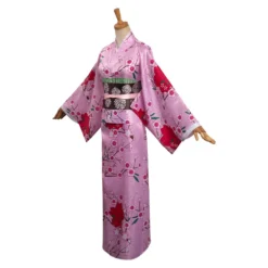 Demon Slayer Kanroji Mitsuri Kimono Cosplay Kostüm Halloween Karneval Outfits -DEKORATIONSGESCHÄFT 821c656d92d6b5fb3a4ed76b09b14363