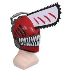Chainsaw Man Cosplay Latex Maske Halloween Party Requisiten -DEKORATIONSGESCHÄFT 823a19036673197c79e06568221bb4d9