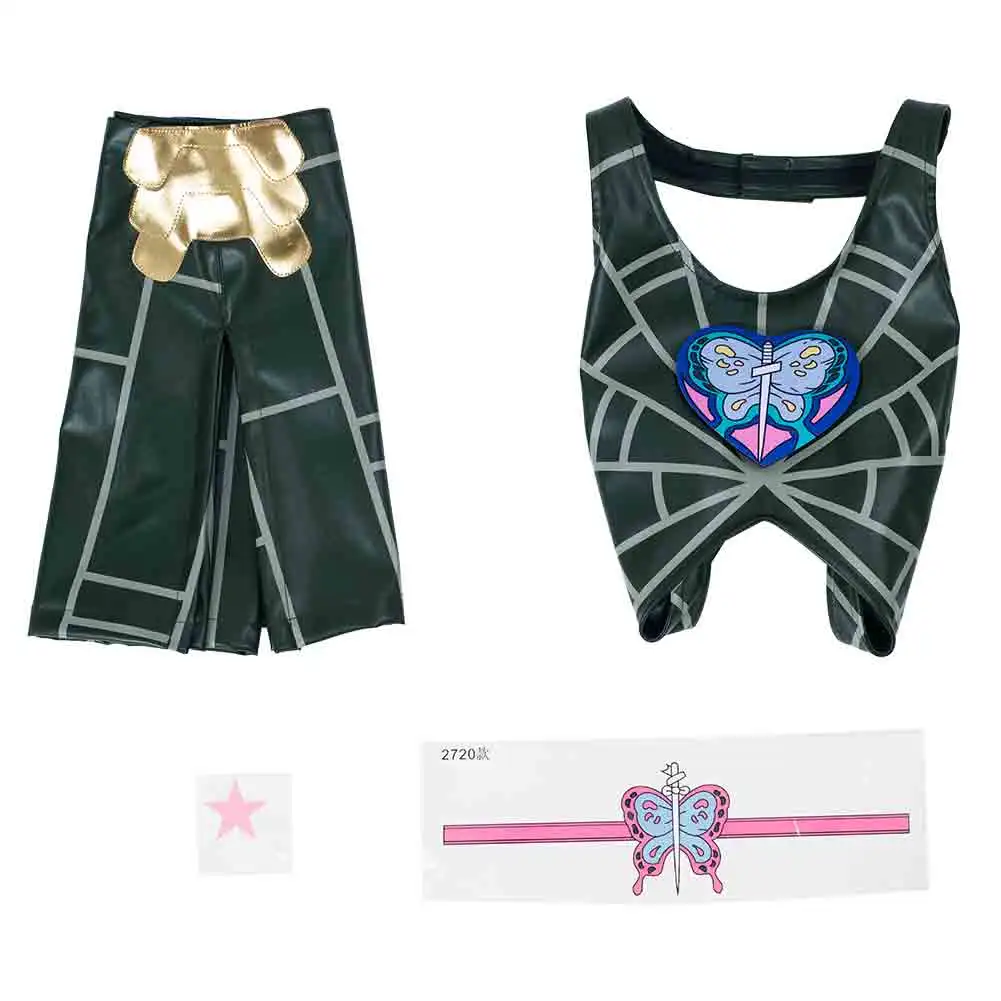 JoJo's Bizarre Adventure Stone Ocean Jolyne Cujoh Cosplay Kostüm Halloween Karneval Outfits 9 JoJo's Bizarre Adventure Stone Ocean Jolyne Cujoh Cosplay Kostüm Halloween Karneval Outfits – Bild 9
