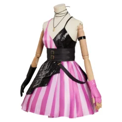 LoL Jinx Cosplay Arcane Kostüm Outfits Halloween Karneval Originell Goth Lolita Kleid Cossky® -DEKORATIONSGESCHÄFT 828bef6caa7b0c868f8c353a01d7677c