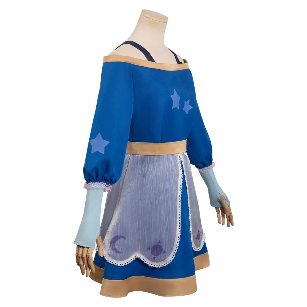 The Owl House Amity Blau Kleid Cosplay Halloween Karneval Outfits 5 The Owl House Amity Blau Kleid Cosplay Halloween Karneval Outfits – Bild 5