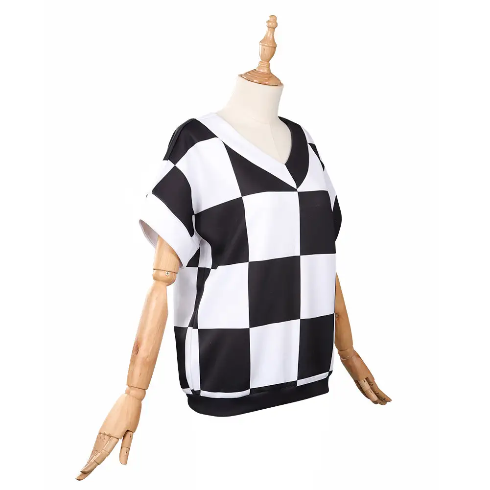 Wednesday Addams Wester Cosplay Halloween Karneval Outfits 5 Wednesday Addams Wester Cosplay Halloween Karneval Outfits – Bild 5