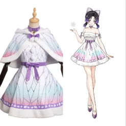 Demon Slayer Kochou Shinobu Cosplay Christmas Kostüm Halloween Karneval Originell Kleid Cossky®