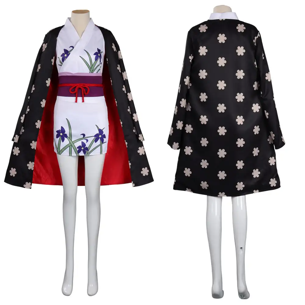 One Piece Onigashima Nico·Robin Cosplay Kostüm Halloween Karneval Outfits 1 One Piece Onigashima Nico·Robin Cosplay Kostüm Halloween Karneval Outfits
