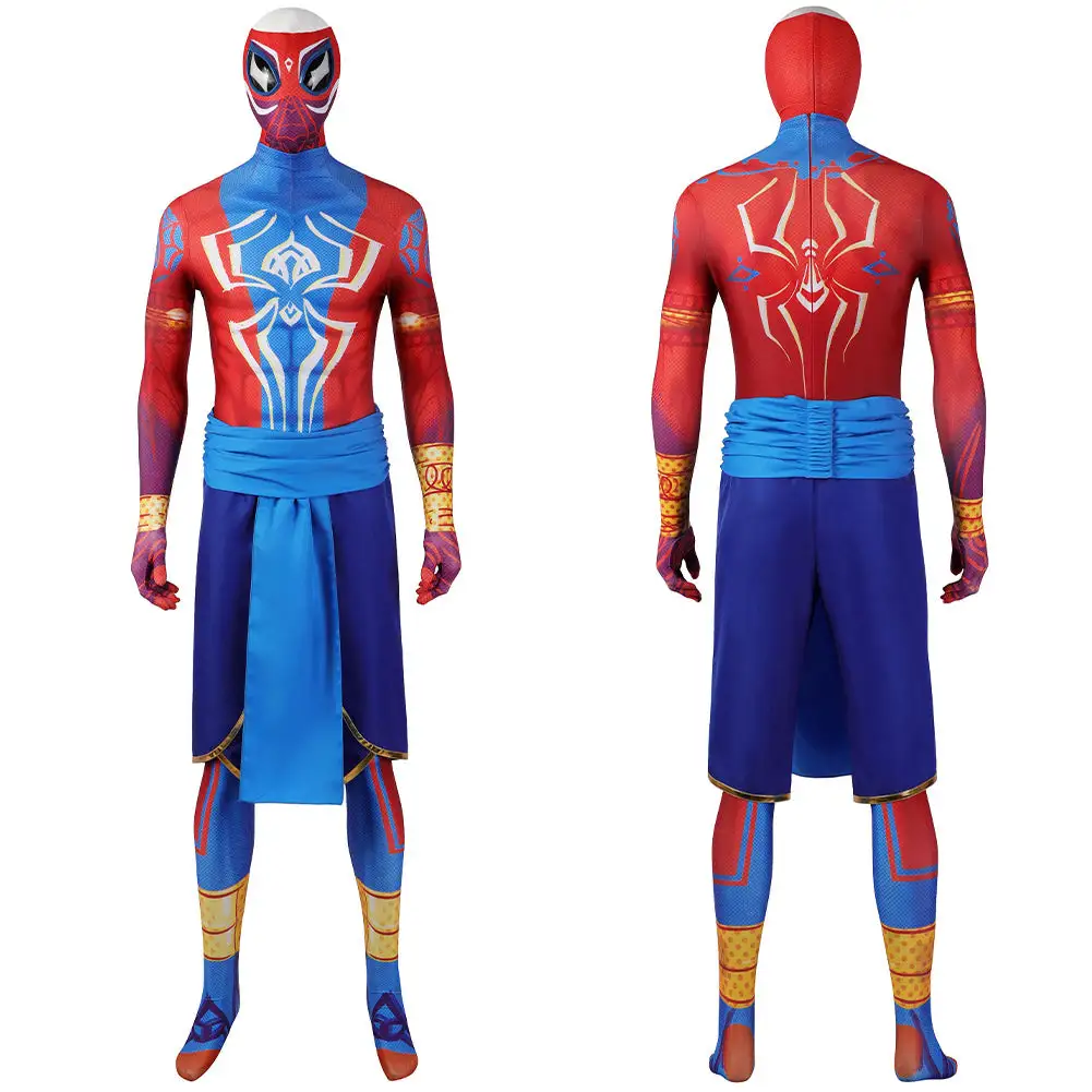 India Spider-Man Overall Cosplay Overall Halloween Karneval Jumpsuit 1 India Spider-Man Overall Cosplay Overall Halloween Karneval Jumpsuit