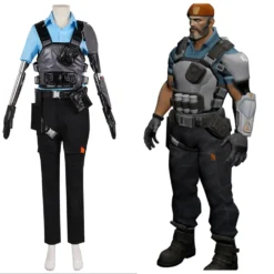 Juego Valorant Brimstone Cosplay Kostüm Halloween Karneval Outfits