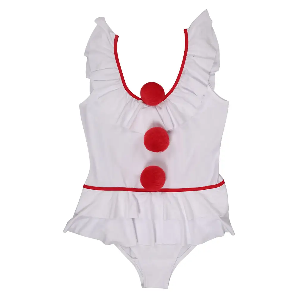 It Pennywise Sexy Jumpsuit Cosplay Badeanzug Halloween Karneval Kostüm 9 It Pennywise Sexy Jumpsuit Cosplay Badeanzug Halloween Karneval Kostüm – Bild 9