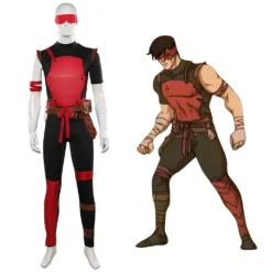 Mortal Kombat Legends: Snow Blind Cosplay Kenshi Kostüm Halloween Karneval Outfits