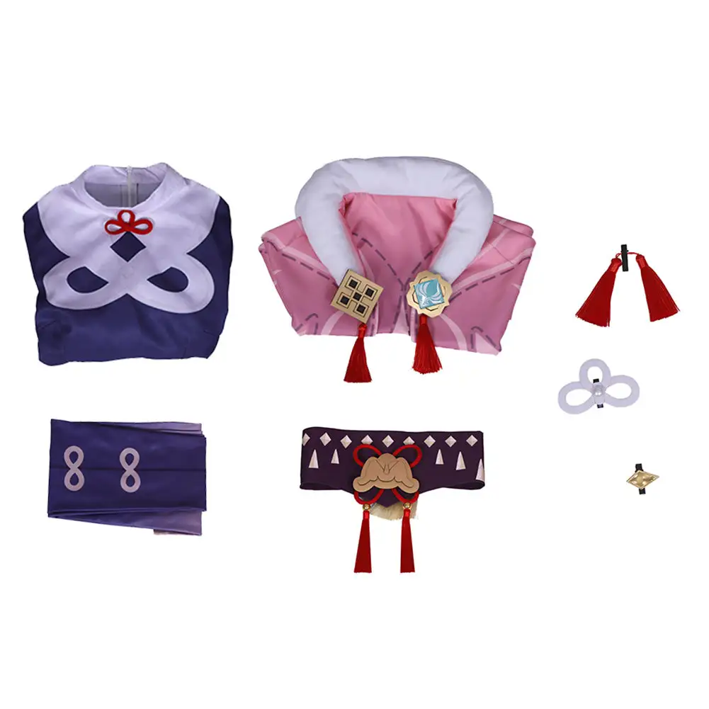 Yunjin Genshin Impact Cosplay Kostüme Outfits Halloween Karneval Kleid 6 Yunjin Genshin Impact Cosplay Kostüme Outfits Halloween Karneval Kleid – Bild 6