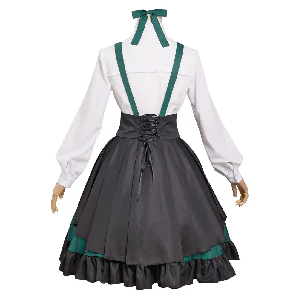 Harry Potter Slytherin Cosplay Kostüm Halloween Karneval Originell Lolita Kleid Cossky® 4 Harry Potter Slytherin Cosplay Kostüm Halloween Karneval Originell Lolita Kleid Cossky® – Bild 4