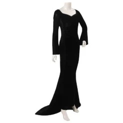 Wednesday Morticia Addams Cosplay Kostüm Outfits Halloween Karneval Kleid -DEKORATIONSGESCHÄFT 9137cc02e31d63c2a5ac47212d548d15