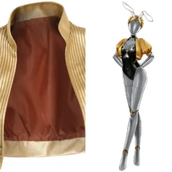 Atomic Heart Zwillinge Bunnygirl Jacke Cosplay Halloween Karneval Kostüm Cossky®