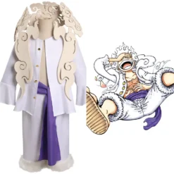 One Piece Luffy Nikaform Cosplay Kostüm Halloween Karneval Outfits