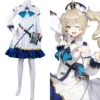 Genshin Impact Barbara Cosplay Kostüme Outfits Halloween Karneval Kleid