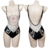Spider-Man Silk Cosplay Cindy Moon Bademode Halloween Karneval Jumpsuit