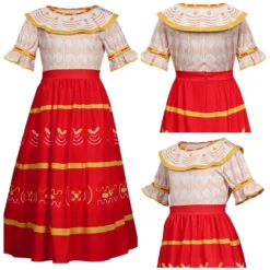 Kinder Encanto Dolores Madrigal Cosplay Kostüm Outfits Halloween Karneval Kleid -DEKORATIONSGESCHÄFT 9b13aae204b47b02815a536190fb2dfc