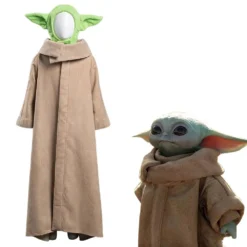 Baby Yoda Kostüm Für Kinder The Mandalorian - Baby Yoda Cosplay Halloween Karneval Kostüm -DEKORATIONSGESCHÄFT 9b23bf4cb79774fe1bcee8d8e6e96d6b