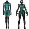 VALORANT Viper Cosplay Kostüm Outfits Halloween Karneval Jumpsuit