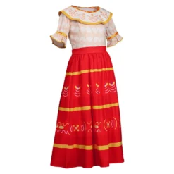 Kinder Encanto Dolores Madrigal Cosplay Kostüm Outfits Halloween Karneval Kleid -DEKORATIONSGESCHÄFT 9e095f377682040bb636372ab10e75a9