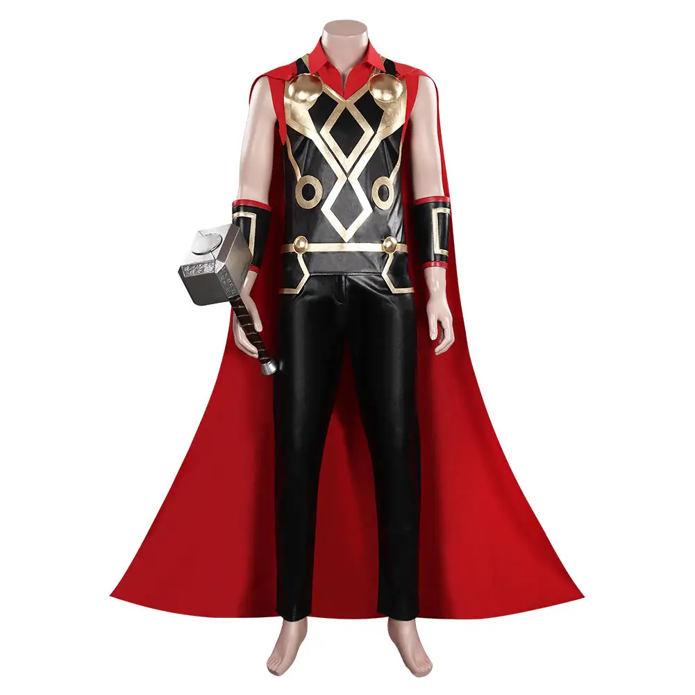 WHAT IF Thor Cosplay Kostüme Outfits Halloween Karneval Set 2 WHAT IF Thor Cosplay Kostüme Outfits Halloween Karneval Set – Bild 2