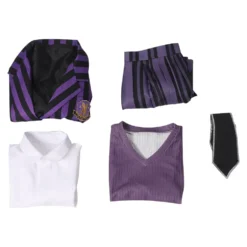 Kinder Wednesday Addams Cosplay Enid Sinclair Schuluniform Halloween Karneval Kostüm Set -DEKORATIONSGESCHÄFT 9e98951cf3c7a92a7c5b13bf3175bff1