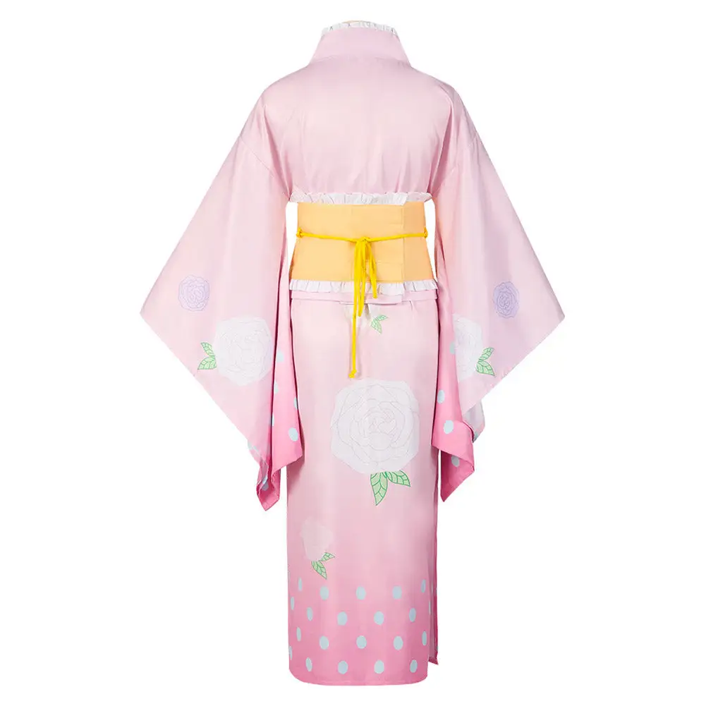 Oshi No Ko - Hoshino Ai Kimono Cosplay Kostüm Halloween Karneval Outifits 4 Oshi No Ko - Hoshino Ai Kimono Cosplay Kostüm Halloween Karneval Outifits – Bild 4