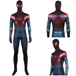 Spider-Man 2 Black Spider Overall Cosplay Jumpsuit Miles Morales Halloween Karmeval Outfits 25 Spider-Man 2 Black Spider Overall Cosplay Jumpsuit Miles Morales Halloween Karmeval Outfits -DEKORATIONSGESCHÄFT 9f5889bde0b68432a2fa99fdb4527826