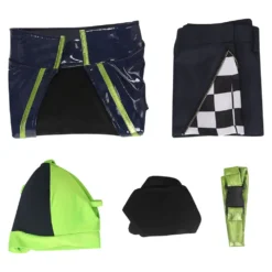 Cyberpunk Edgerunner Rebecca Kostüm Halloween Rennjacke Cyberpunk 2077 Cosplay Originelle Outfits Cossky® -DEKORATIONSGESCHÄFT 9f7f364531666d9fd391e63ae9624e09