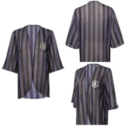 Wednesday Adams Cosplay Kostüm Halloween Karneval Kittel 17 Wednesday Adams Cosplay Kostüm Halloween Karneval Kittel -DEKORATIONSGESCHÄFT 9fb2b2cc176737659fed3f13fd57da7f