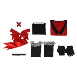 Hazbin Hotel VAGGIE Cosplay Kostüm Halloween Karneval Outfits -DEKORATIONSGESCHÄFT a0c8f88c7a8be3197c51f4d63eace720