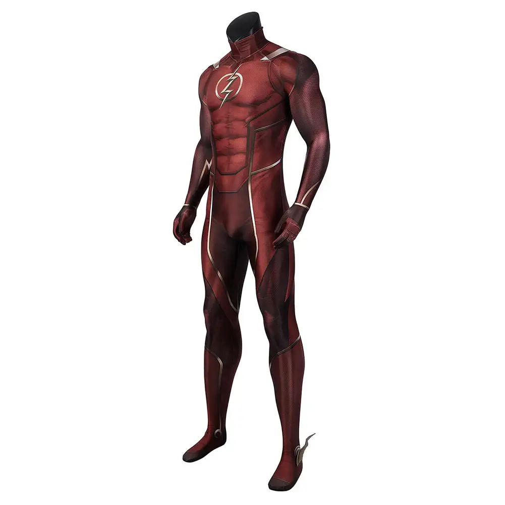 INJUSTICE 2 The Flash Cosplay Kostüm Outfits Halloween Karneval Jumpsuit 2 INJUSTICE 2 The Flash Cosplay Kostüm Outfits Halloween Karneval Jumpsuit – Bild 2