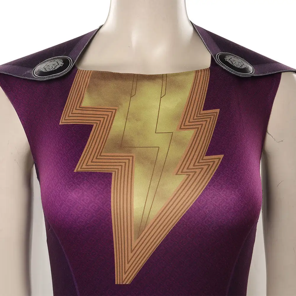Shazam! Fury Of The Gods Darla Bodysuit Cosplay Kostüm Halloween Karneval Outfits 6 Shazam! Fury Of The Gods Darla Bodysuit Cosplay Kostüm Halloween Karneval Outfits – Bild 6