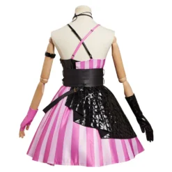LoL Jinx Cosplay Arcane Kostüm Outfits Halloween Karneval Originell Goth Lolita Kleid Cossky® -DEKORATIONSGESCHÄFT a42eaa7c85080bda5f9600d2b8b3cc77