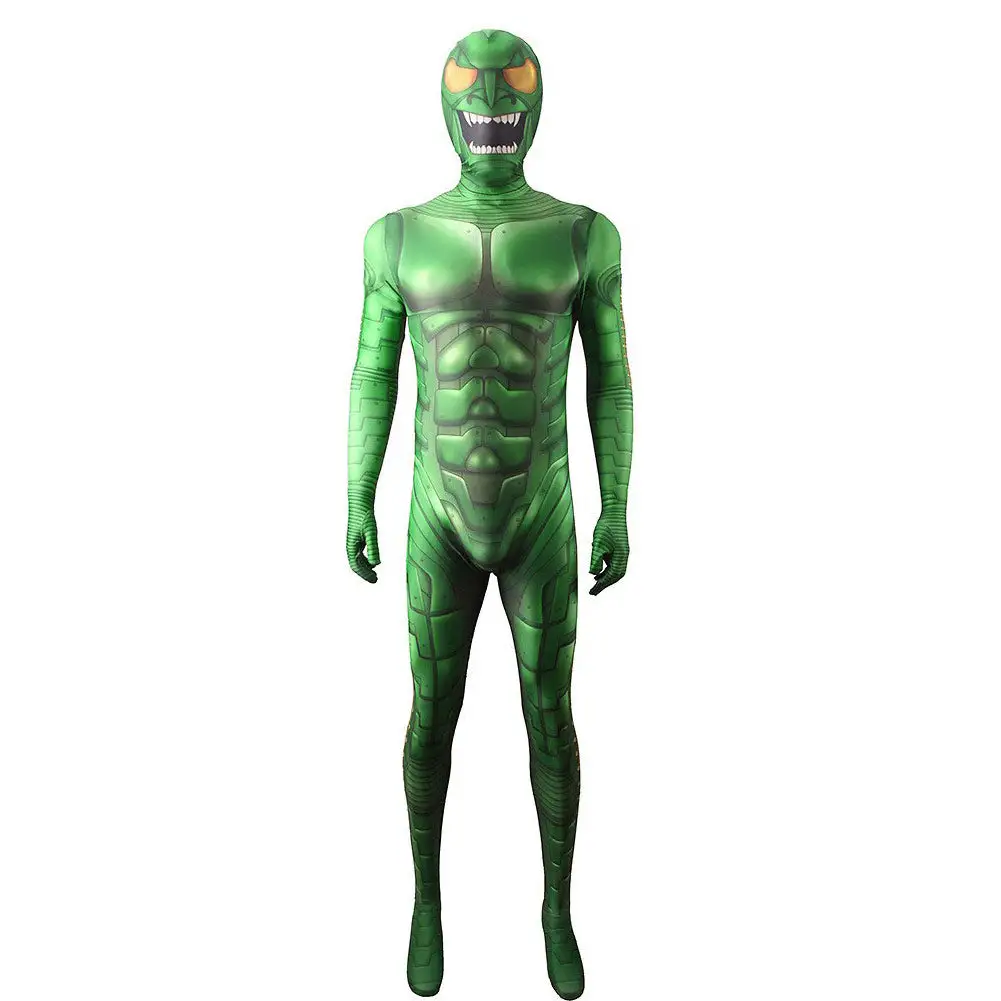 Spider-Man: No Way Home Norman Osborn/Green Goblin Cosplay Kostüm Halloween Karneval Jumpsuit 1 Spider-Man: No Way Home Norman Osborn/Green Goblin Cosplay Kostüm Halloween Karneval Jumpsuit