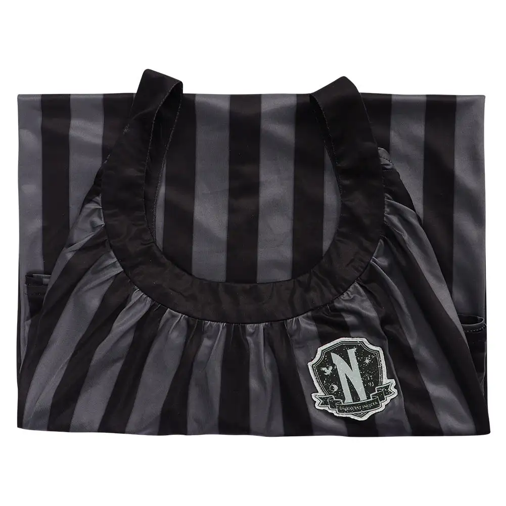 Wednesday Adams Cosplay Wednesday Kleid Halloween Karneval Einteiler 8 Wednesday Adams Cosplay Wednesday Kleid Halloween Karneval Einteiler – Bild 8