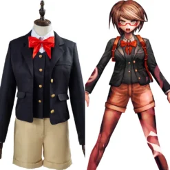 Yui Samidare Danganronpa Schuluniform Halloween Karneval Cosplay Kostüm