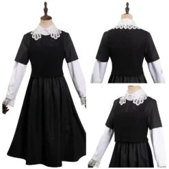 Wednesday Addams Wednesday Cosplay Kostüm Halloween Karneval Schwarz Kleid -DEKORATIONSGESCHÄFT aaf3c035c55c23fde8a6c930343ed698
