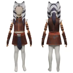 Kinder Star Wars Tales Of The Jedi Cosplay Ahsoka Tano Kostüm Halloween Karneval Outfits