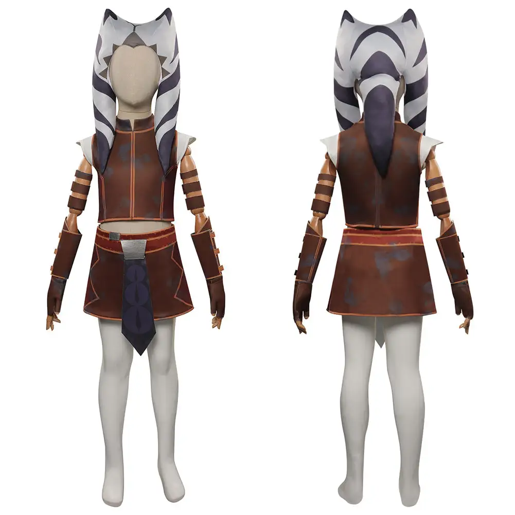Kinder Star Wars Tales Of The Jedi Cosplay Ahsoka Tano Kostüm Halloween Karneval Outfits 1 Kinder Star Wars Tales Of The Jedi Cosplay Ahsoka Tano Kostüm Halloween Karneval Outfits